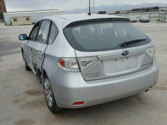 JF1GH6A63BH809533 - 2011 SUBARU IMPREZA 2. SILVER photo 3