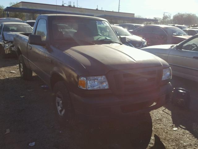 1FTYR10D66PA27611 - 2006 FORD RANGER BLACK photo 1