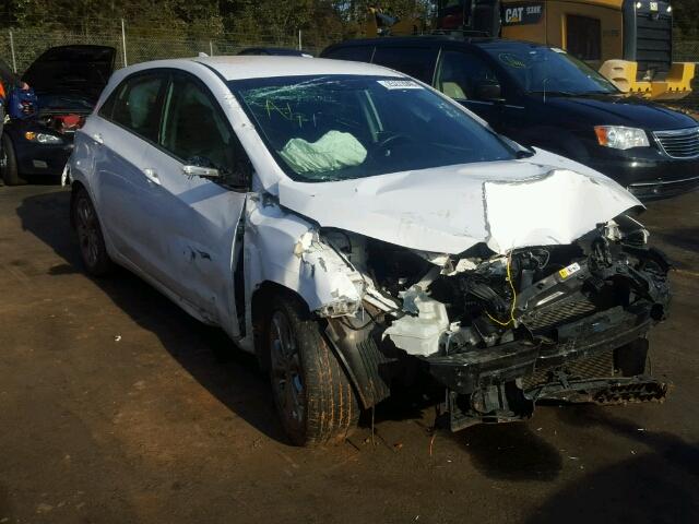 KMHD35LH9EU189749 - 2014 HYUNDAI ELANTRA GT WHITE photo 1