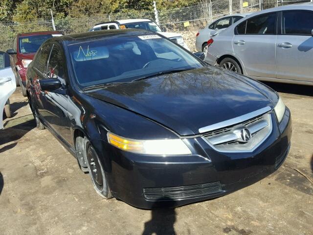 19UUA66254A065289 - 2004 ACURA TL BLACK photo 1