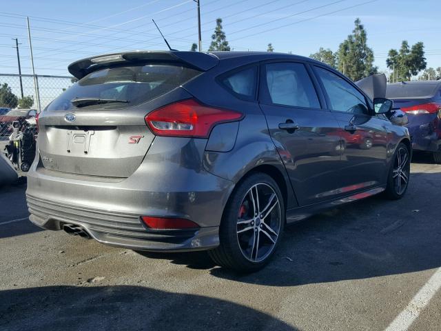 1FADP3L93GL209255 - 2016 FORD FOCUS ST GRAY photo 4