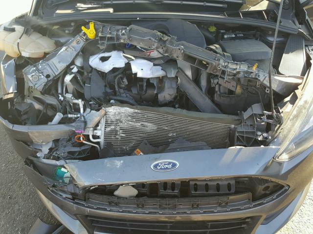 1FADP3L93GL209255 - 2016 FORD FOCUS ST GRAY photo 7