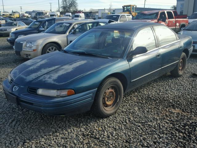 2E3ED56T6PH558363 - 1993 EAGLE VISION ESI მწვანე ფოტო 2