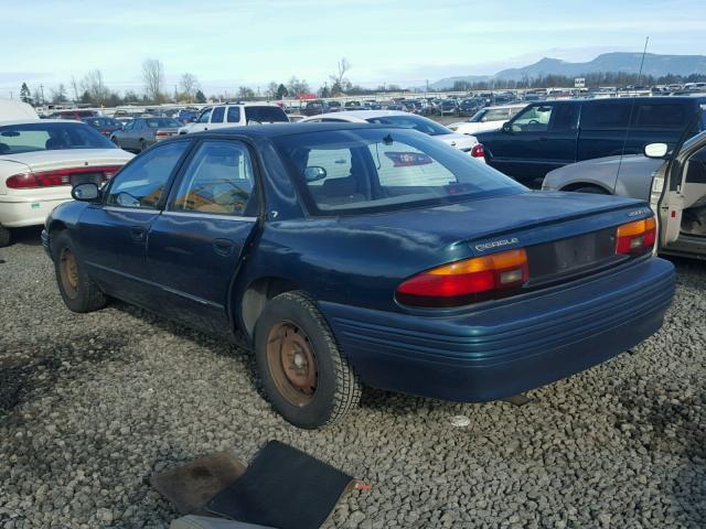 2E3ED56T6PH558363 - 1993 EAGLE VISION ESI მწვანე ფოტო 3