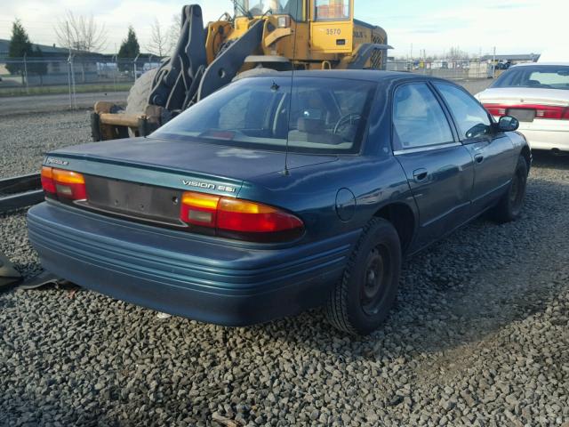 2E3ED56T6PH558363 - 1993 EAGLE VISION ESI მწვანე ფოტო 4