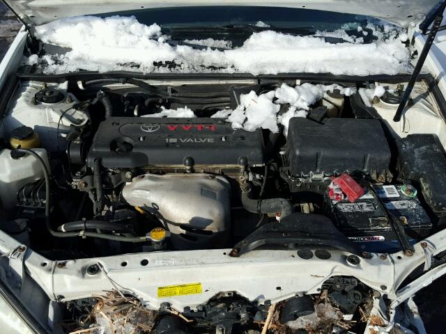 4T1BE32KX4U310290 - 2004 TOYOTA CAMRY LE WHITE photo 7