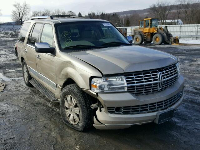 5LMFU28577LJ18302 - 2007 LINCOLN NAVIGATOR BEIGE photo 1