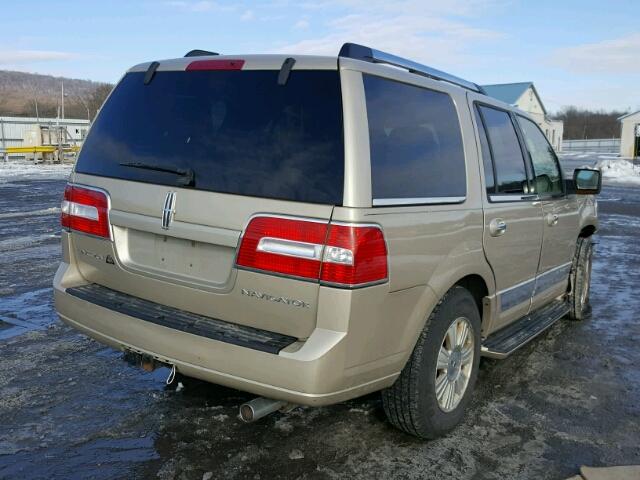 5LMFU28577LJ18302 - 2007 LINCOLN NAVIGATOR BEIGE photo 4