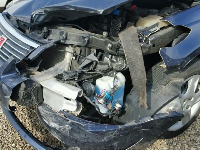 1G8AJ55F37Z119611 - 2007 SATURN ION LEVEL BLUE photo 9
