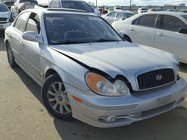 KMHWF35HX3A797876 - 2003 HYUNDAI SONATA GLS SILVER photo 1