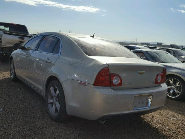 1G1ZJ57B99F153875 - 2009 CHEVROLET MALIBU 2LT GOLD photo 3