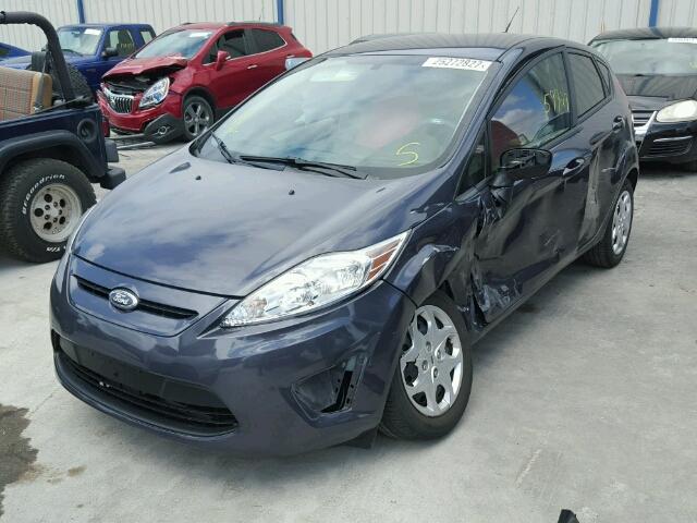 3FADP4TJXDM175048 - 2013 FORD FIESTA S GRAY photo 2