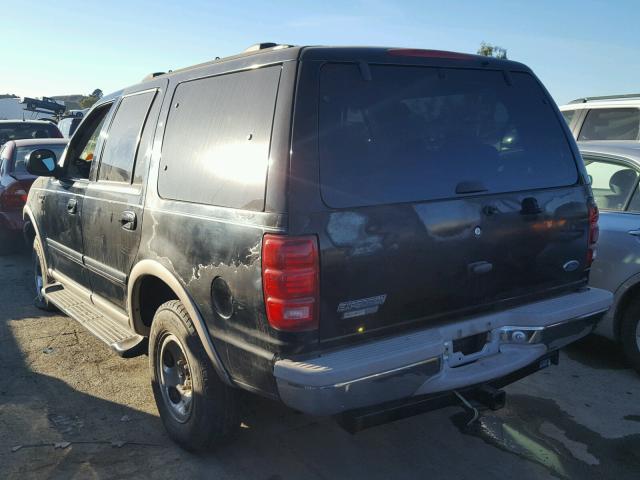 1FMPU18L9XLA46454 - 1999 FORD EXPEDITION BLACK photo 3