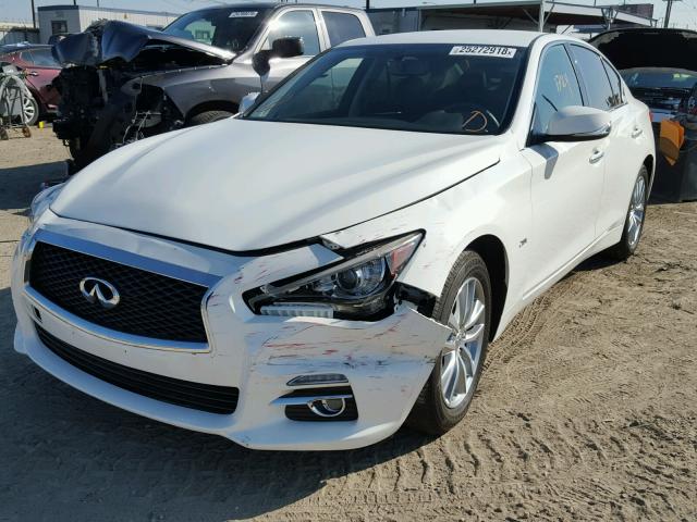 JN1CV7APXHM642462 - 2017 INFINITI Q50 BASE Blanco foto 2