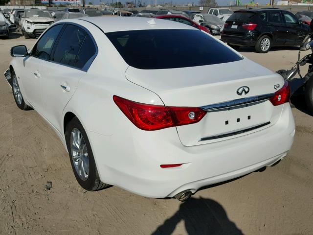 JN1CV7APXHM642462 - 2017 INFINITI Q50 BASE Blanco foto 3