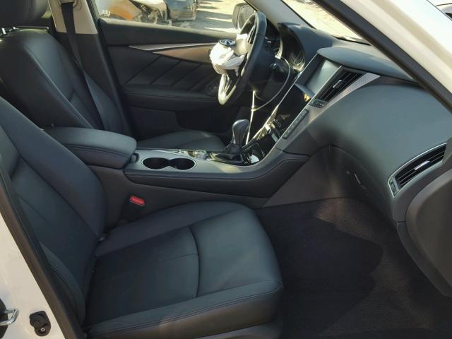 JN1CV7APXHM642462 - 2017 INFINITI Q50 BASE Blanco foto 5