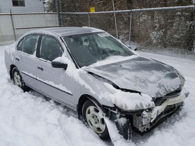 1HGES16335L008074 - 2005 HONDA CIVIC DX V SILVER photo 1