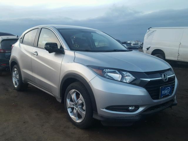 3CZRU6H5XGM754295 - 2016 HONDA HR-V EX SILVER photo 1