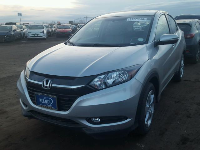 3CZRU6H5XGM754295 - 2016 HONDA HR-V EX SILVER photo 2