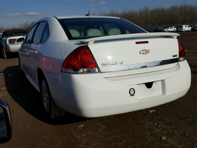 2G1WG5EK8B1331227 - 2011 CHEVROLET IMPALA LT WHITE photo 3