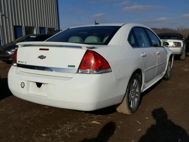 2G1WG5EK8B1331227 - 2011 CHEVROLET IMPALA LT WHITE photo 4