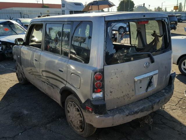 JTLKT334750197843 - 2005 TOYOTA SCION XB 银色 照片 3
