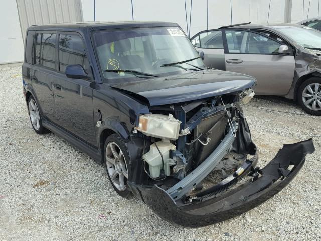 JTLKT324840169923 - 2004 TOYOTA SCION XB BLUE photo 1