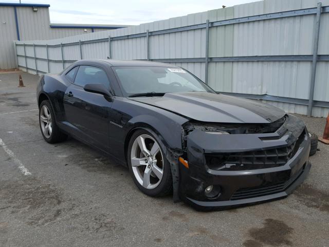 2G1FK1EJ7A9192206 - 2010 CHEVROLET CAMARO SS BLACK photo 1