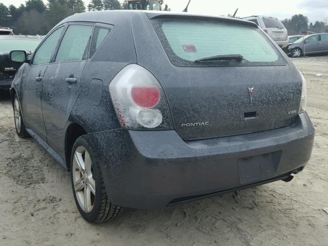 5Y2SP67099Z478133 - 2009 PONTIAC VIBE GRAY photo 3