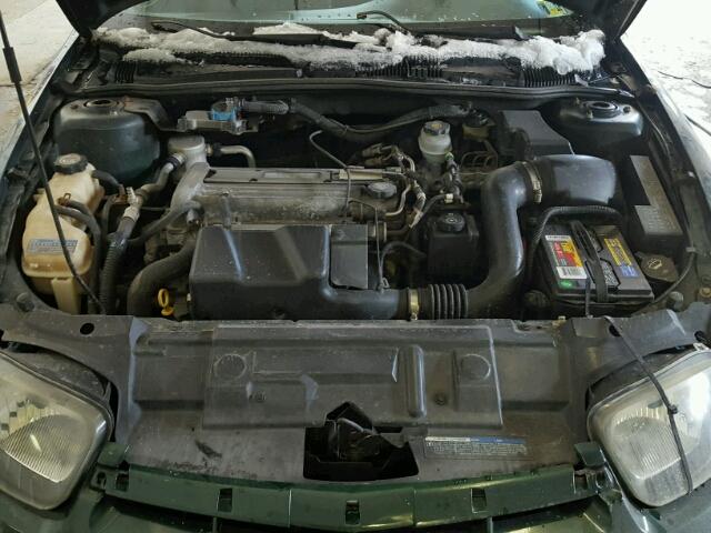 1G1JC12F047262111 - 2004 CHEVROLET CAVALIER GREEN photo 7