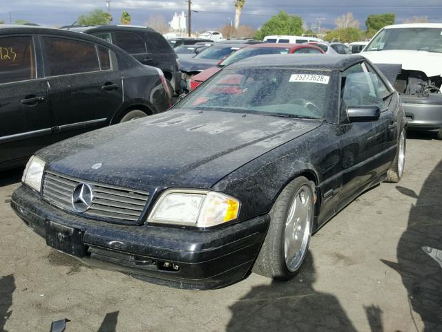 WDBFA67F7WF166363 - 1998 MERCEDES-BENZ SL 500 BLACK photo 2