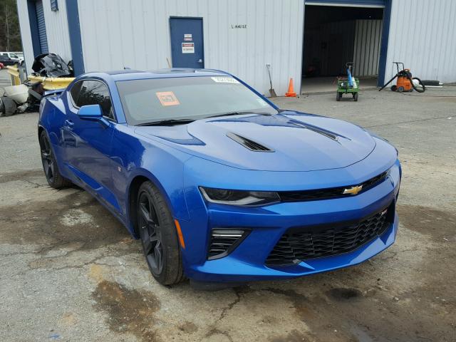 1G1FF1R78H0167449 - 2017 CHEVROLET CAMARO SS BLUE photo 1