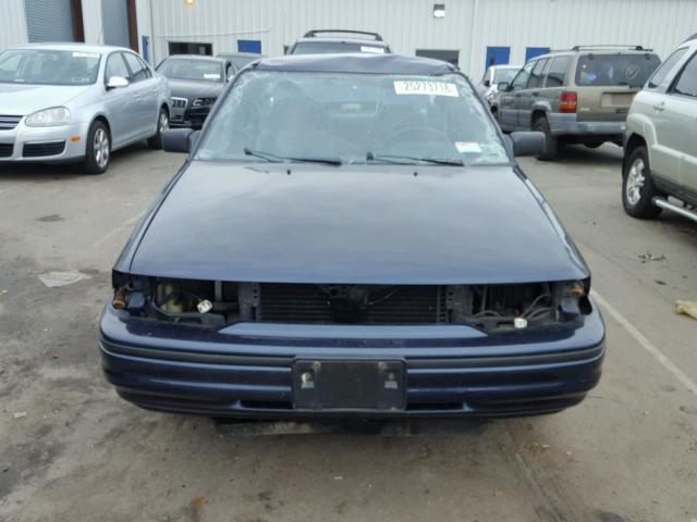 3FAPP13J3PR153265 - 1993 FORD ESCORT LX BLUE photo 7