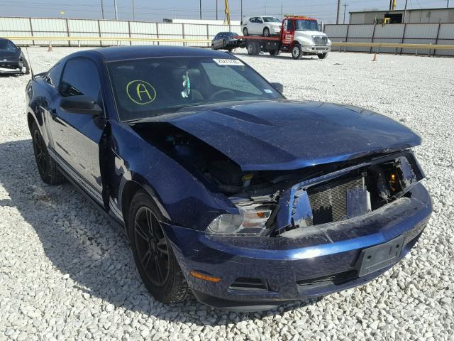 1ZVBP8AM5C5251122 - 2012 FORD MUSTANG BLUE photo 1