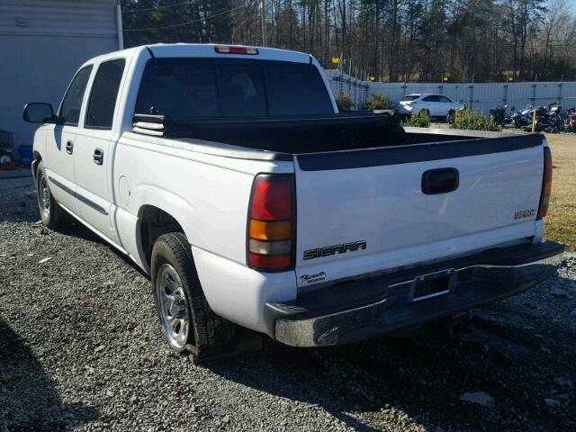 2GTEC13V461242944 - 2006 GMC NEW SIERRA WHITE photo 3