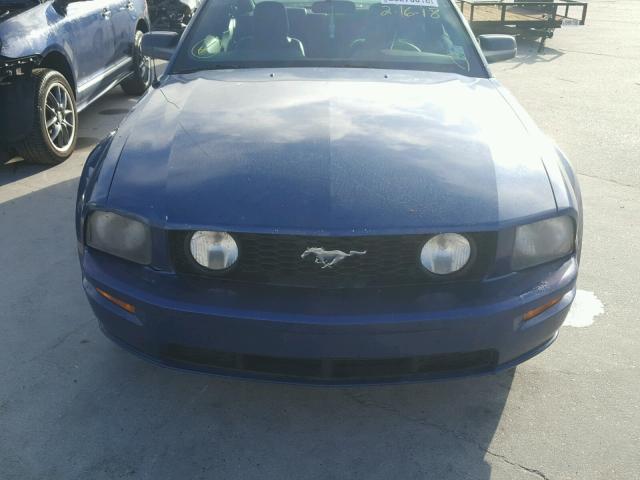 1ZVFT82H865148389 - 2006 FORD MUSTANG GT BLUE photo 10