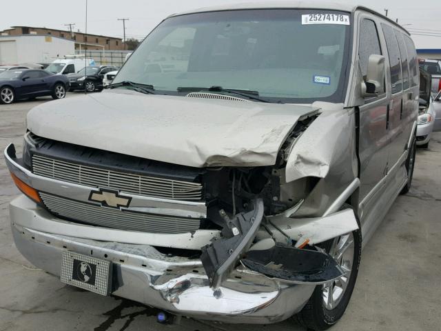 1GBFG15T931203387 - 2003 CHEVROLET EXPRESS G1 SILVER photo 2