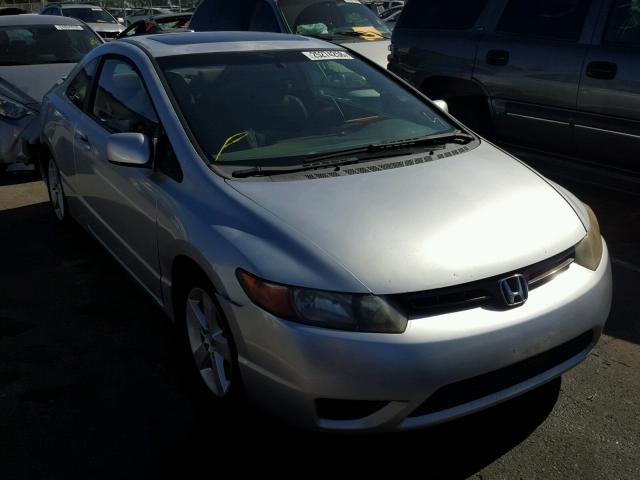 2HGFG12856H523535 - 2006 HONDA CIVIC EX ვერცხლისფერი ფოტო 1