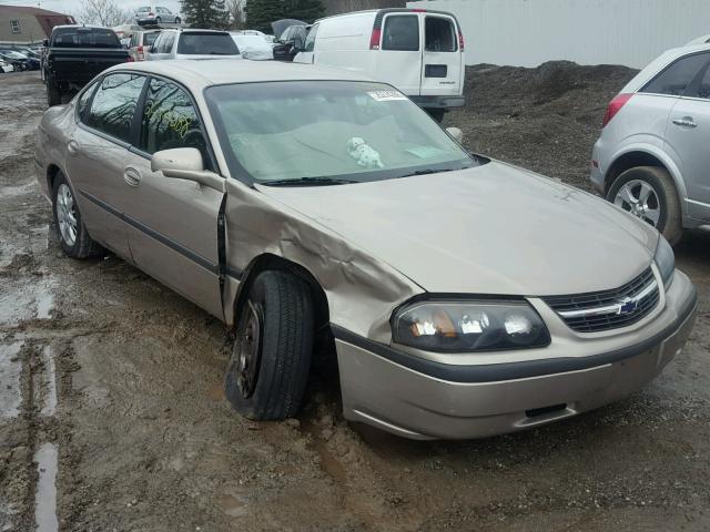 2G1WF52E539184577 - 2003 CHEVROLET IMPALA BEIGE photo 1