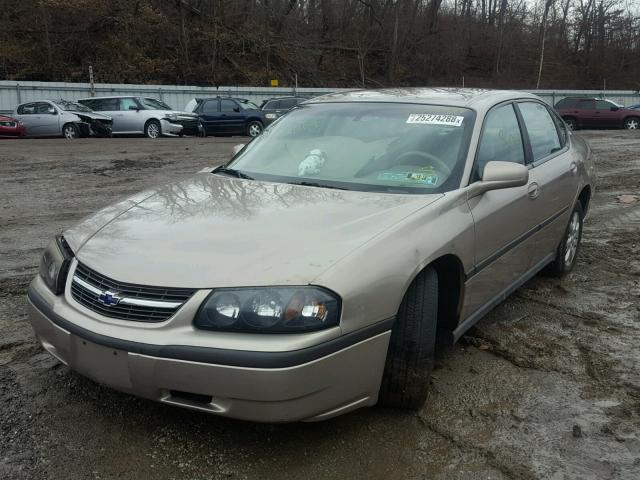 2G1WF52E539184577 - 2003 CHEVROLET IMPALA 米色 照片 2