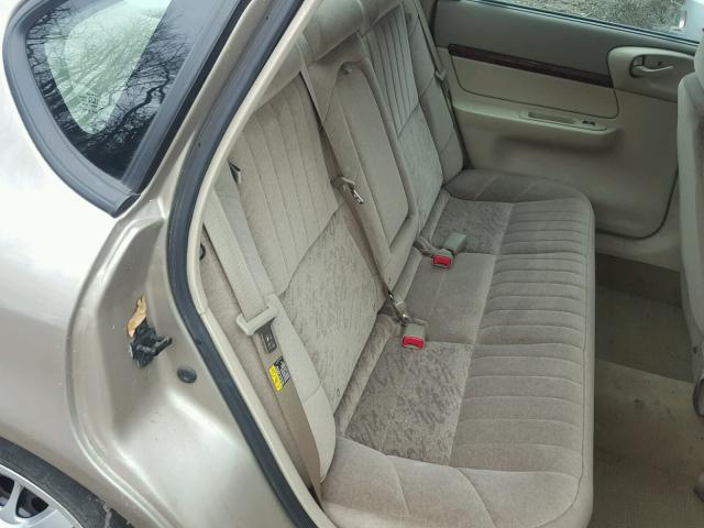 2G1WF52E539184577 - 2003 CHEVROLET IMPALA 米色 照片 6