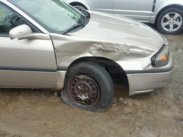 2G1WF52E539184577 - 2003 CHEVROLET IMPALA 米色 照片 9
