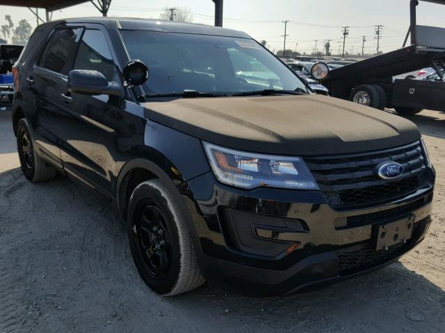 1FM5K8AR2GGB81434 - 2016 FORD EXPLORER P BLACK photo 1