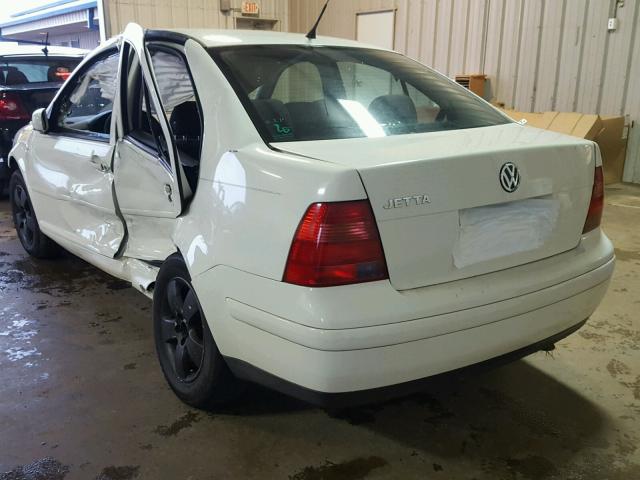 3VWSK69M93M103444 - 2003 VOLKSWAGEN JETTA GLS WHITE photo 3