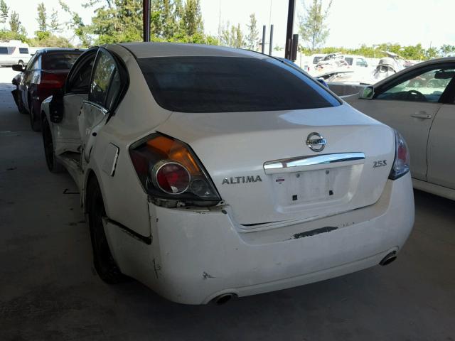 1N4AL21E37C172121 - 2007 NISSAN ALTIMA 2.5 WHITE photo 3