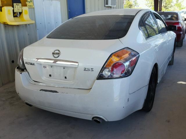 1N4AL21E37C172121 - 2007 NISSAN ALTIMA 2.5 WHITE photo 4