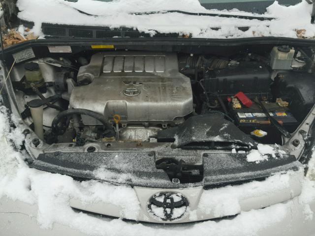 5TDZK23C38S166248 - 2008 TOYOTA SIENNA CE SILVER photo 7