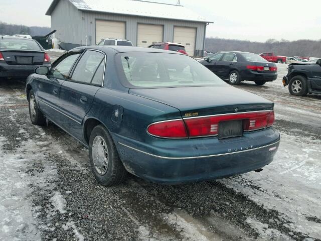 2G4WY55J811100530 - 2001 BUICK CENTURY LI GREEN photo 3