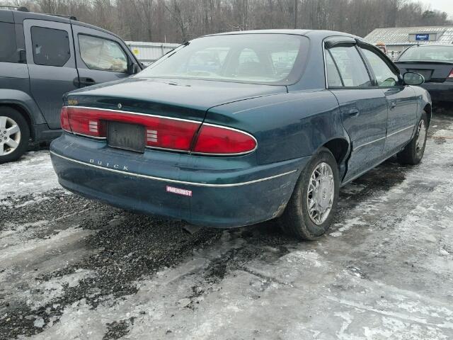 2G4WY55J811100530 - 2001 BUICK CENTURY LI GREEN photo 4