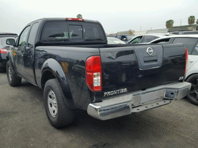 1N6BD06T57C463028 - 2007 NISSAN FRONTIER K BLACK photo 3